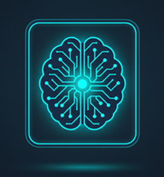 Adaptive Intelligence Brain Icon